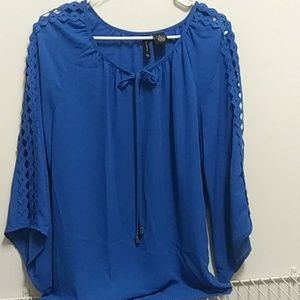 Womens medium new with tags blue new directions